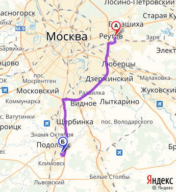 Сколько км от москвы до подольска. Реутов Подольск. Подольск и Люберцы на карте. Реутов Подольск маршрут. От Реутова до Подольска.