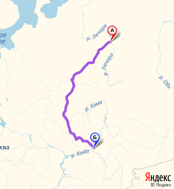 Карта дороги сыктывкар печора