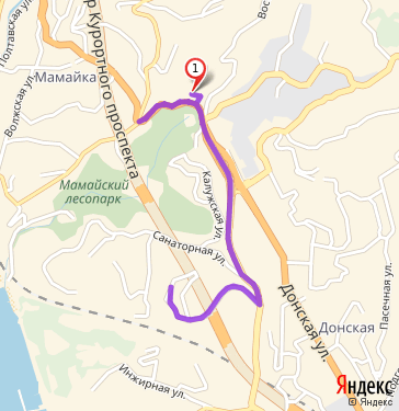 Маршрут по Сочи