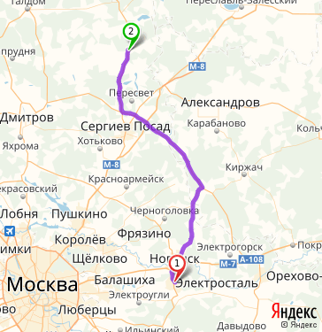 Вербилки москва карта