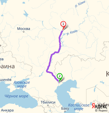 Карта москва астрахань маршрут на машине