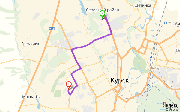 Карта волокно в курске