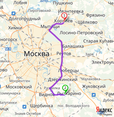 Пос володарского московская область карта