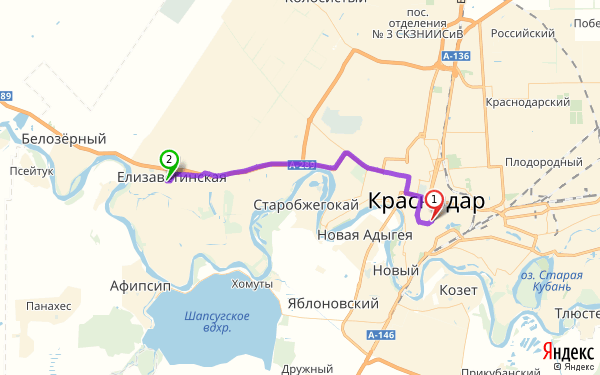 Карта краснодар плодородный