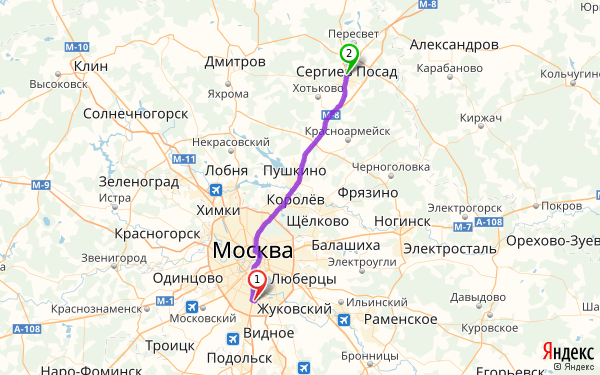 Киржач москва автовокзал