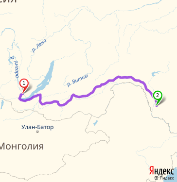 Таксимо бодайбо карта