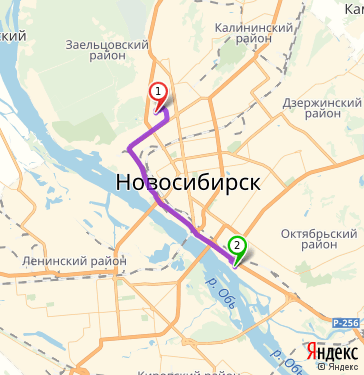 Карта новостроек в новосибирске