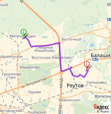 Микрорайон дзержинского балашиха карта