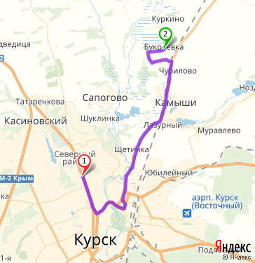 Курск шуклинка карта