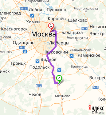 Карта москва домодедово микрорайон