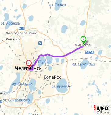 Карта села миасское красноармейского района челябинской области