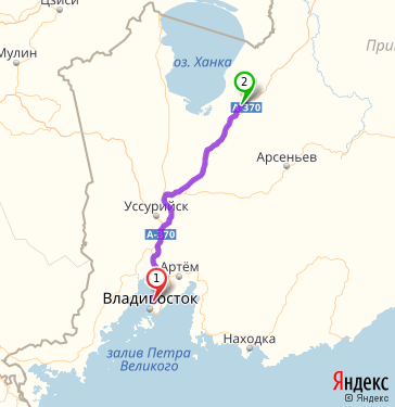 Владивосток спасск дальний