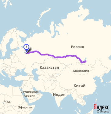 Маршрут по Ярославлю