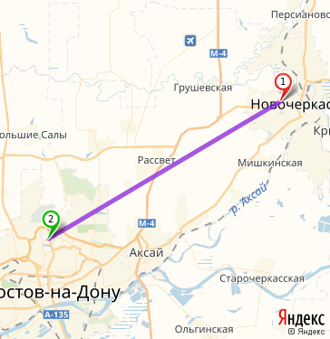 Карта поселок донской новочеркасск