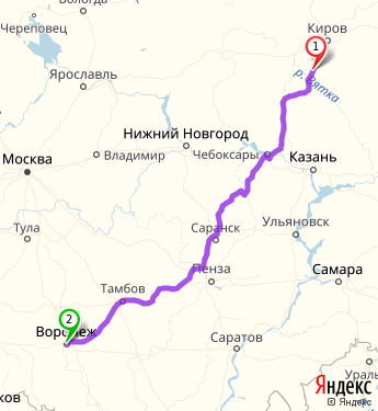 Карта киров краснодар