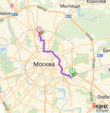 Москва мытищи карта