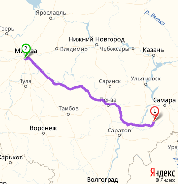 Маршрут из Ивантеевки в Москву