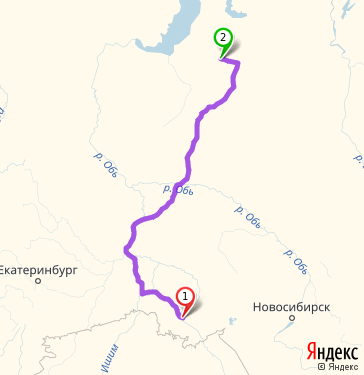 Жд екатеринбург новый уренгой карта