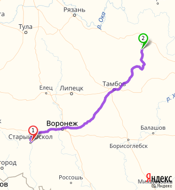 Воронеж старый оскол. Тамбов Елец. Старый Оскол Казань. Рязань Елец маршрут. Старый Оскол до Казани.