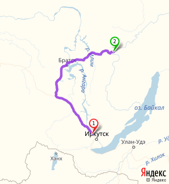 Иркутск марково карта