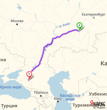 Маршрут из Армавира в село Николаевка