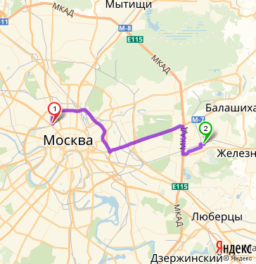 Метро москвы схема балашиха