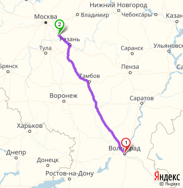 Волгоград кисловодск на машине карта