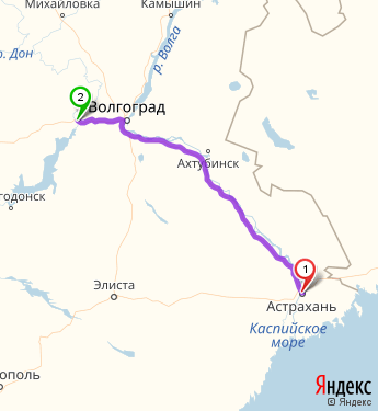 Карта ростов на дону астрахань