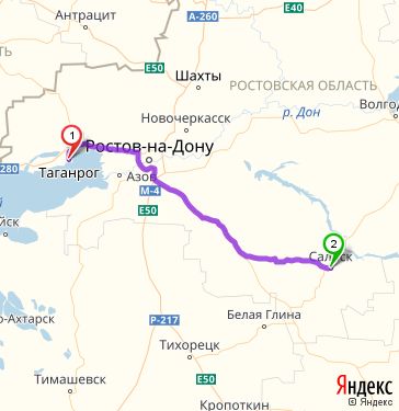 Сальск ростов карта