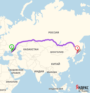 Краснодар новосибирск карта