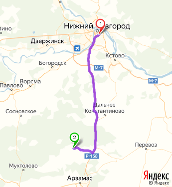 Карта осадков дальнее константиново нижегородской области