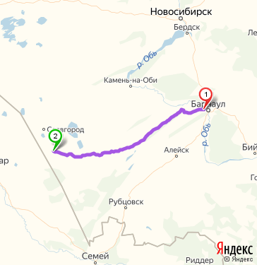 Маршрут 31 рубцовск схема проезда