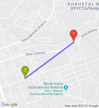 Маршрут по Калуге