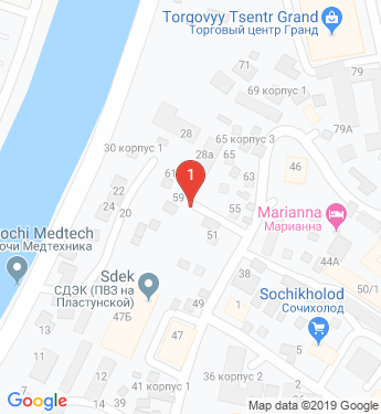 Маршрут из Сочи в Омск