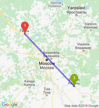Расстояние до твери. Маршрут от Рязани до Твери. Твери Рязань километр. Тверь Рязань на карте. Автодорога Рязань Тверь.