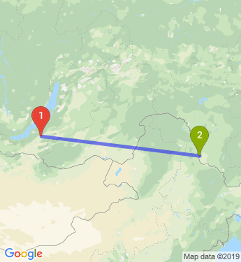 Маршрут из Улан-Удэ в Благовещенск
