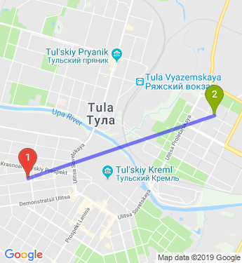 Маршрут по Туле