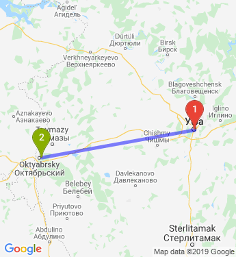 М12 трасса схема по башкирии дюртюли ачит карта план