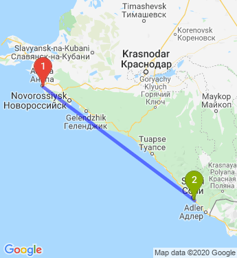 Карта орленок краснодарский край