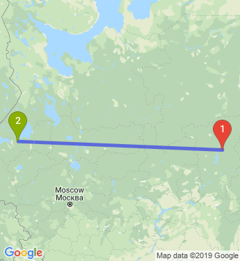 Маршрут из Березников в №4