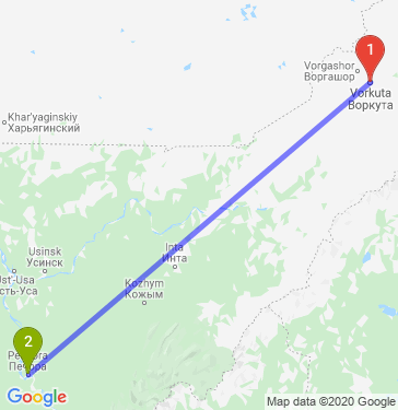 Маршрут автобусов воркута. Воркута маршрут. Москва Воркута расстояние. Воркута на карте от Москвы. Как добраться до Воркуты.