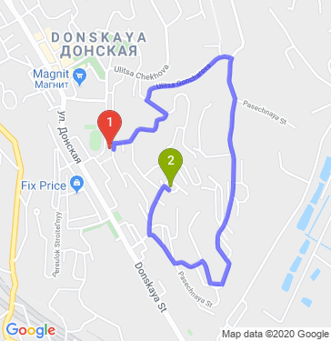 Маршрут по Сочи