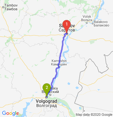 Карта саратов проложить маршрут