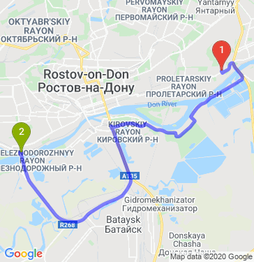 Маршрут по Ростову-на-Дону