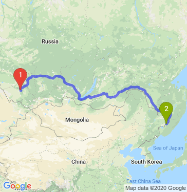 Маршрут из Барнаула в Дальнереченска
