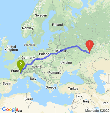 Маршрут из Пензы в Шасьё