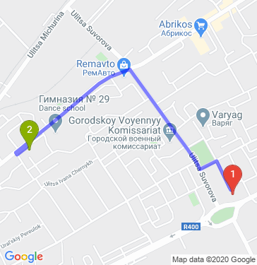 Маршрут по Томску