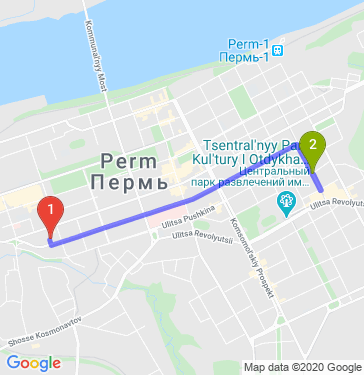 Маршрут по Перми