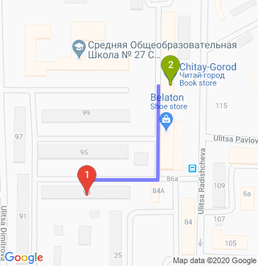 Маршрут по Курску