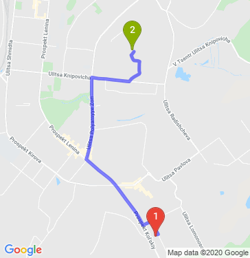 Маршрут по Мурманску